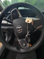2016 Honda Civic EX - Interior Steering Wheel With Keys Image